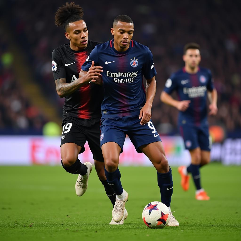 Kylian Mbappe tỏa sáng trong màu áo PSG