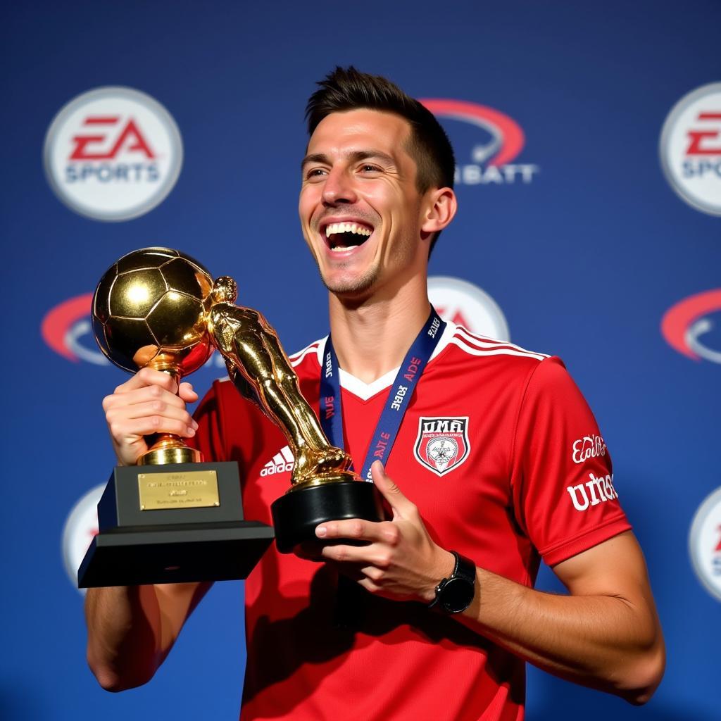 Robert Lewandowski nhận giải thưởng The Best