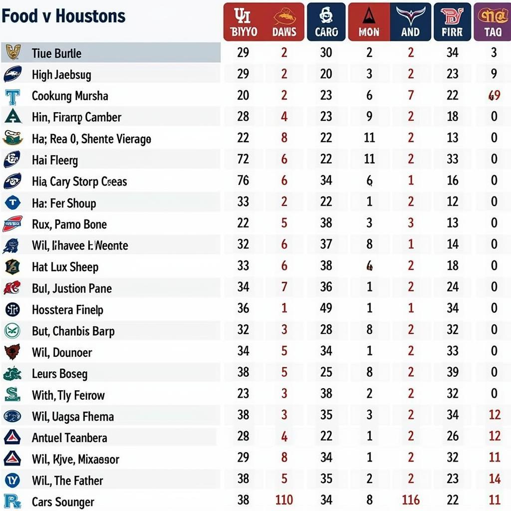 Lịch sử đối đầu BYU - Houston