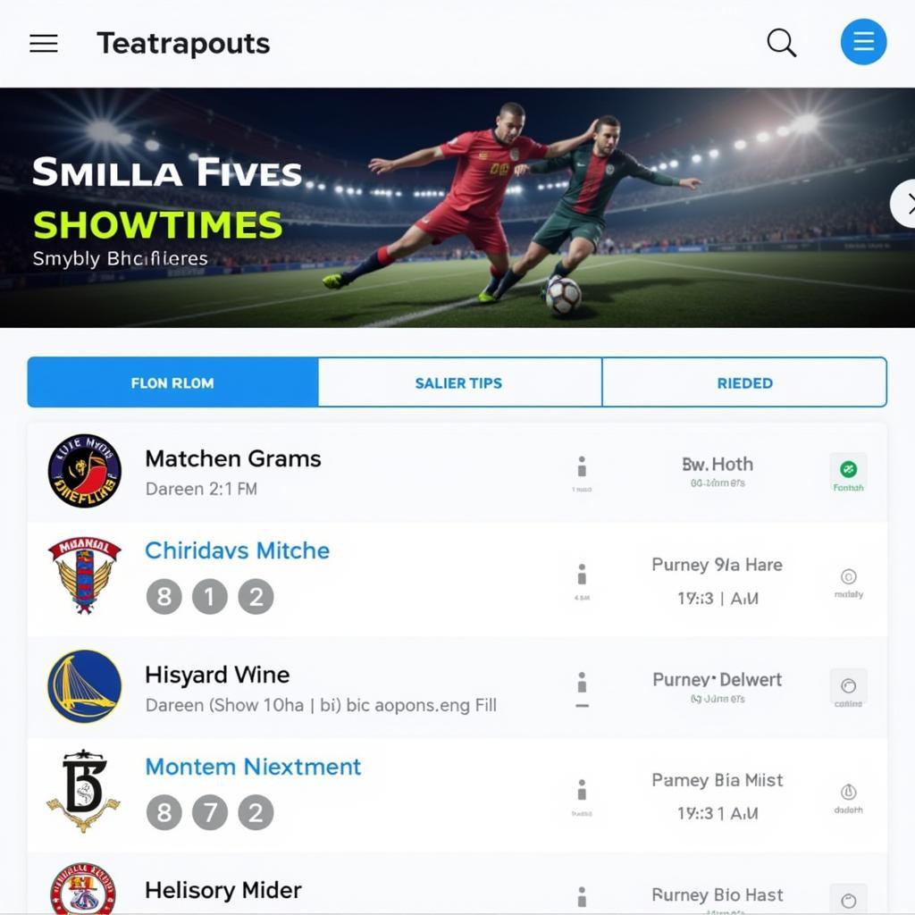 Lịch thi đấu trực tiếp fantasy football cập nhật liên tục