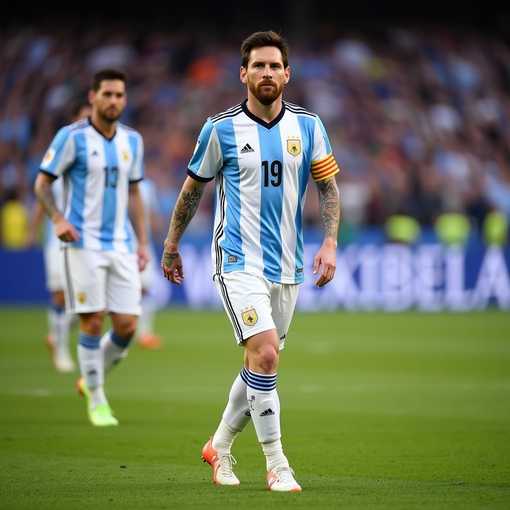 Lionel Messi dẫn dắt Argentina