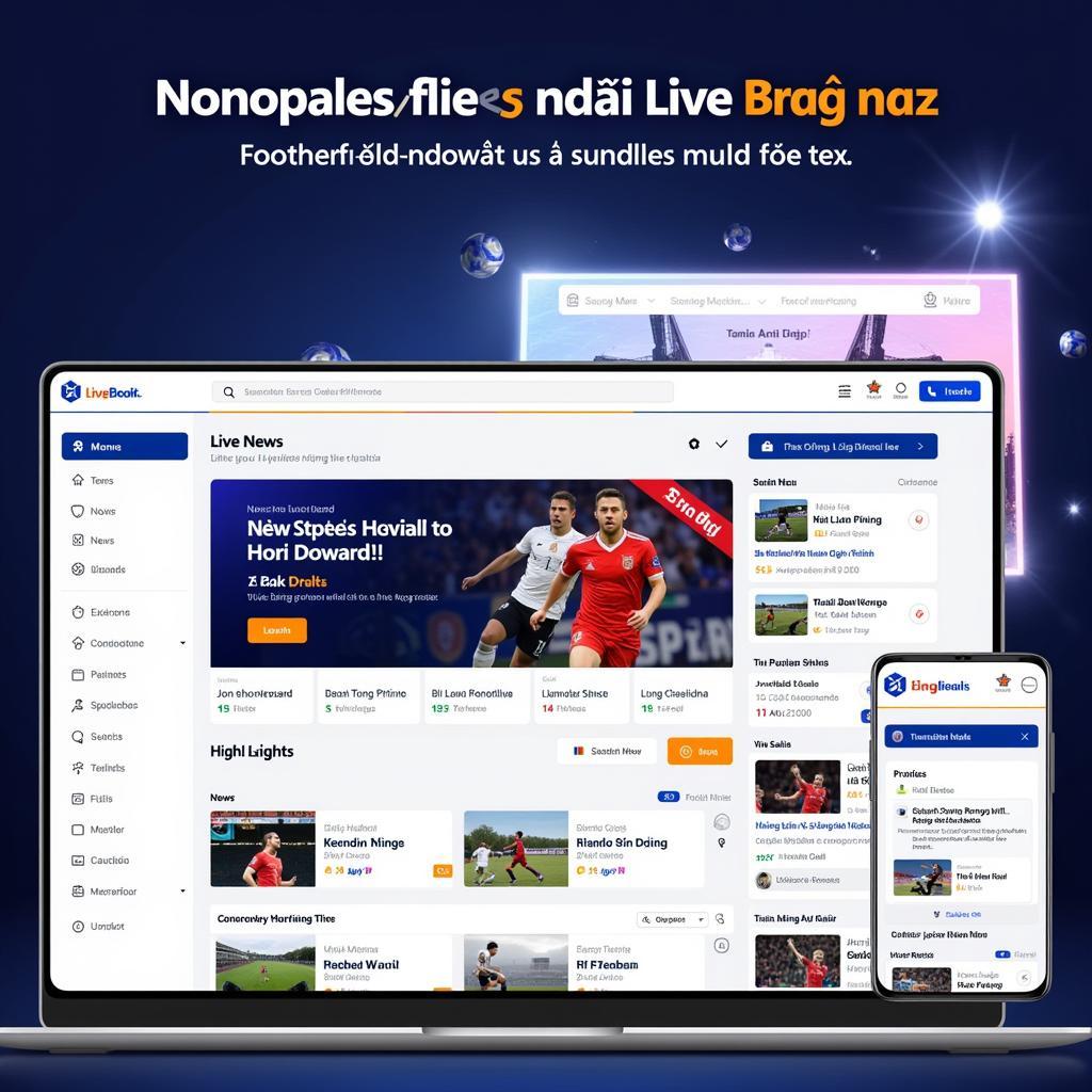 Live Football Streaming Platform 