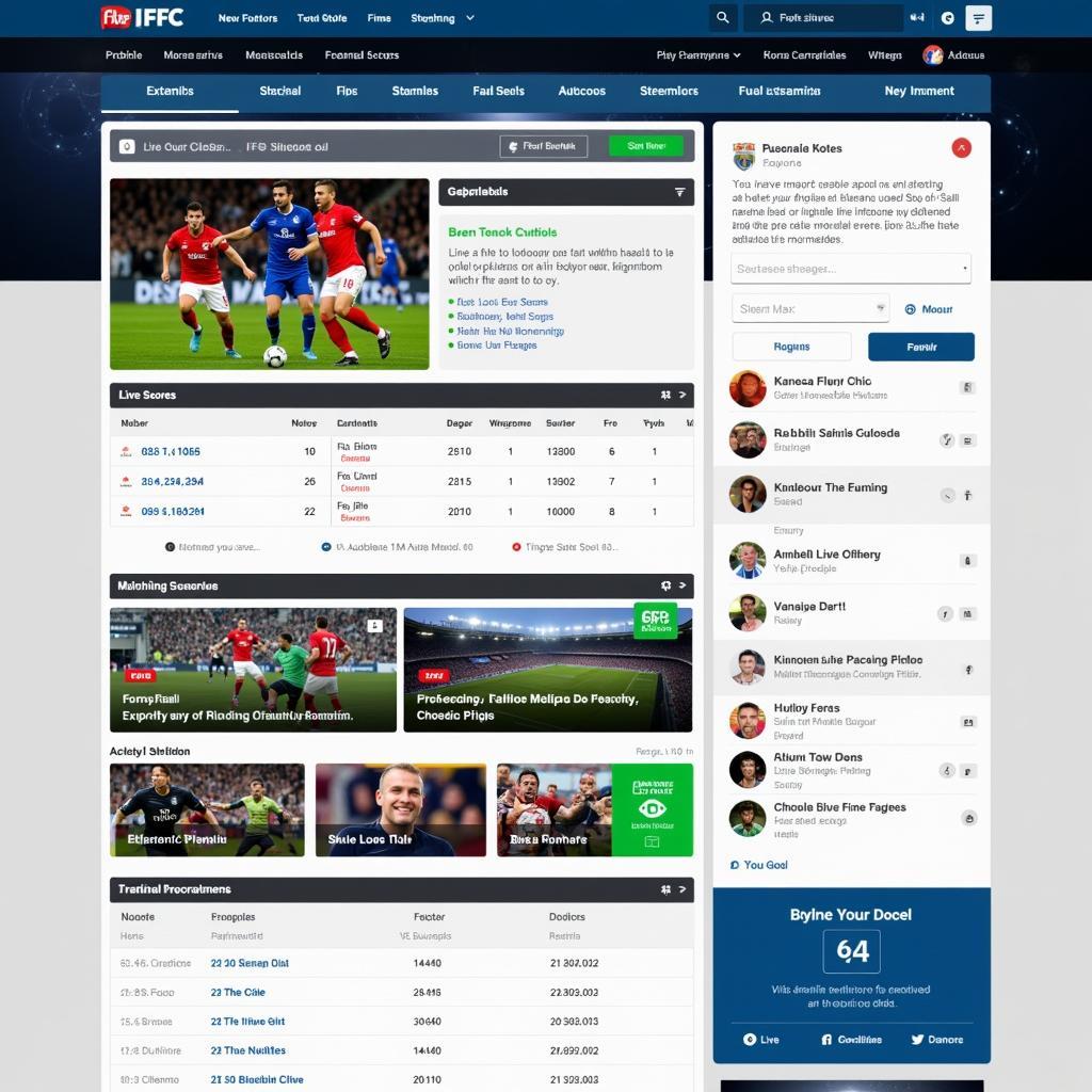 Live Football Match Streaming Website