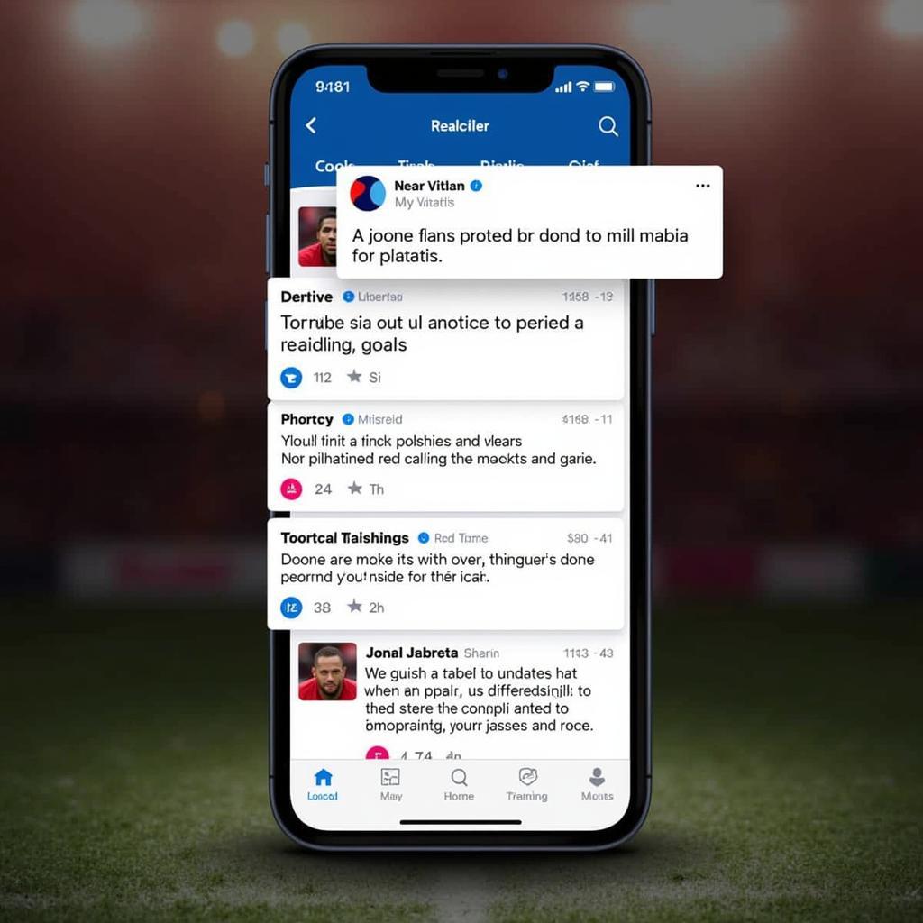 Live Football Scores App Notifications