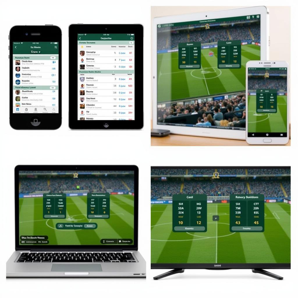 Live Football Scores on Different Devices