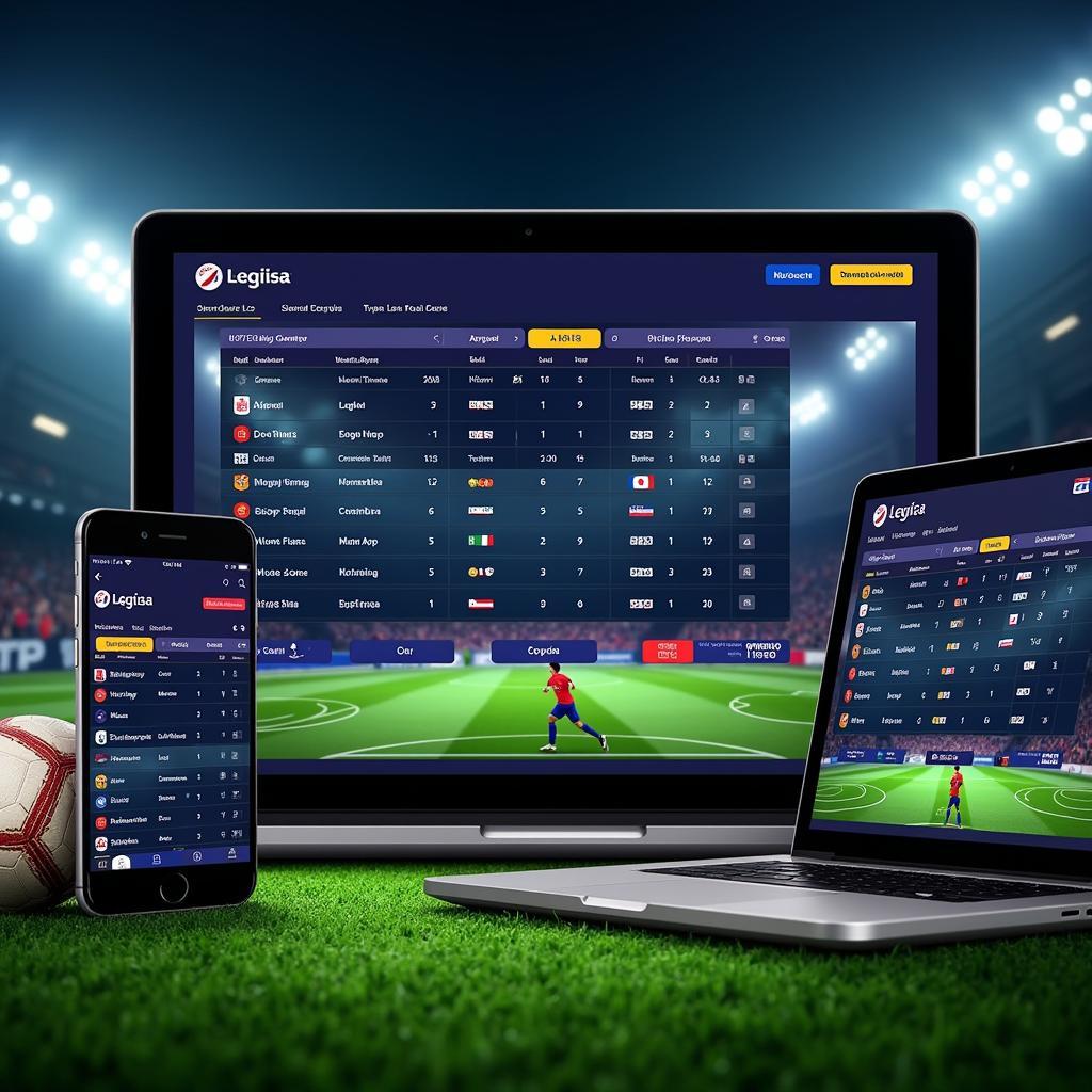 Live Football Scores on Multiple Devices