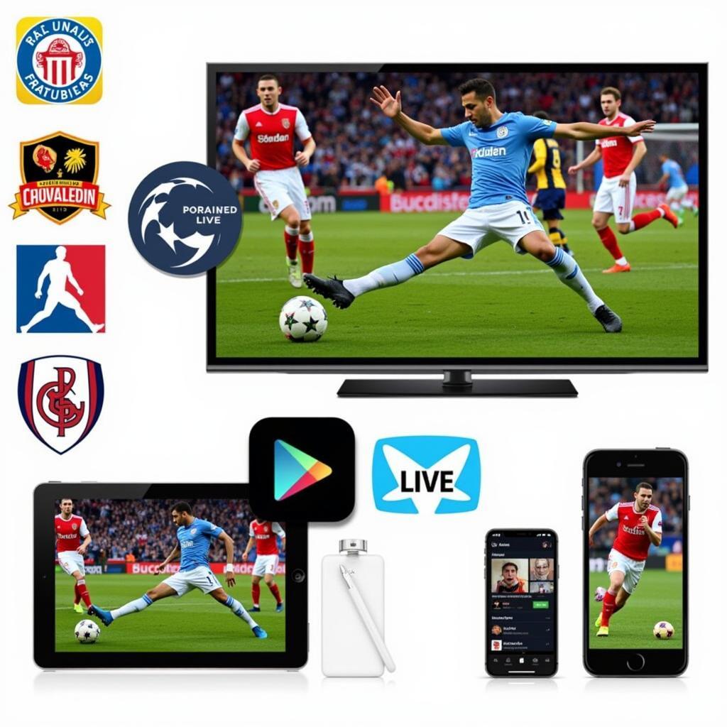 Streaming apps for live football