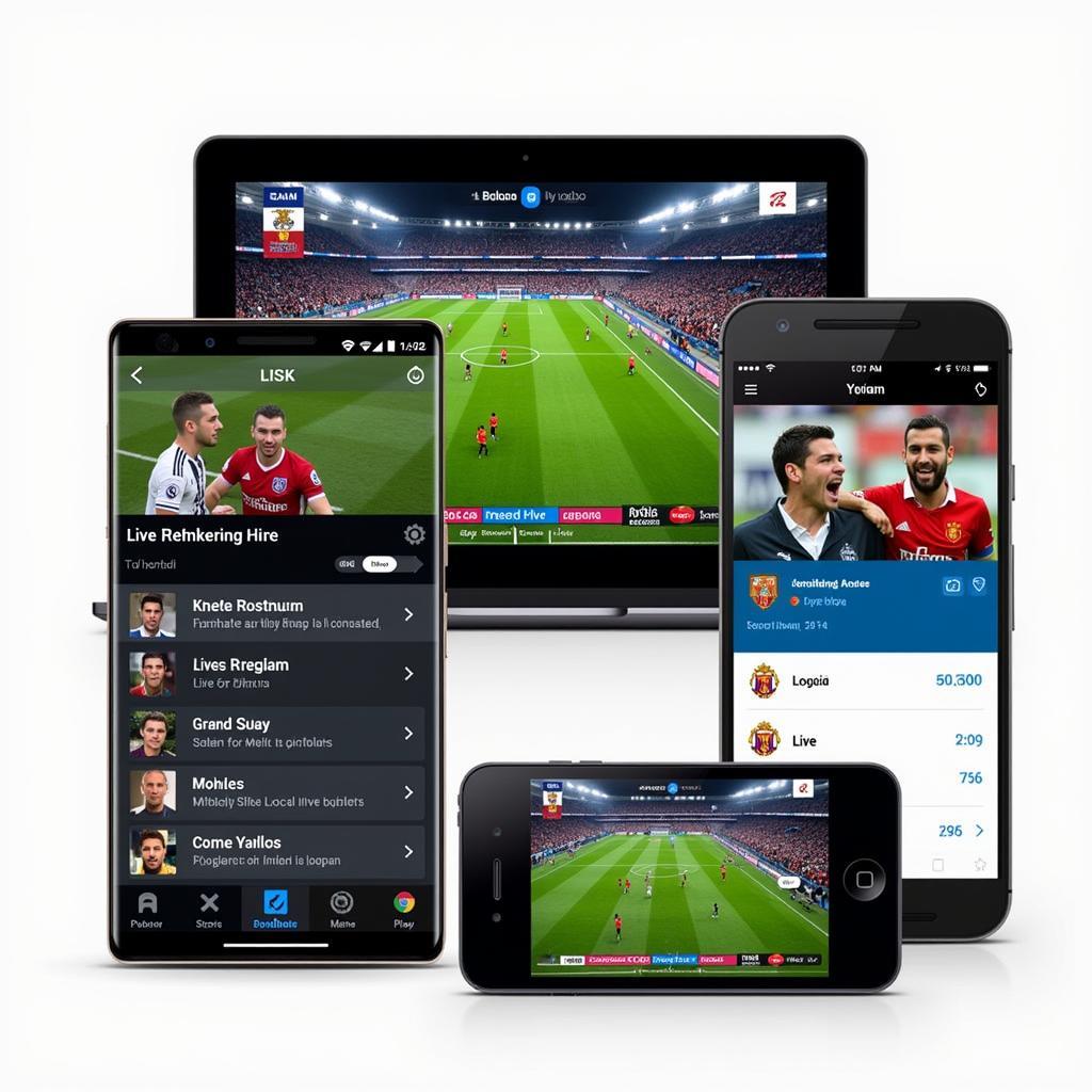 Live Football Streaming Apps on Mobile Devices