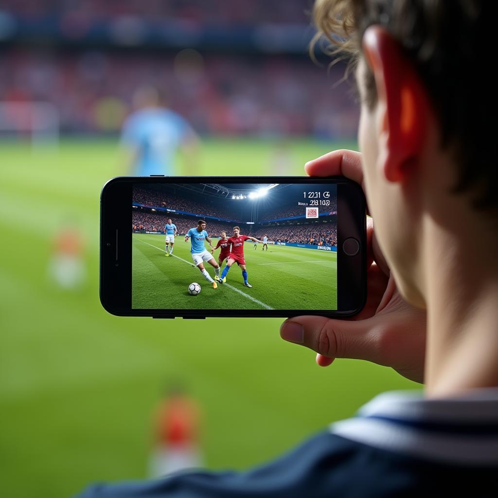 Live Football Streaming on iPhone