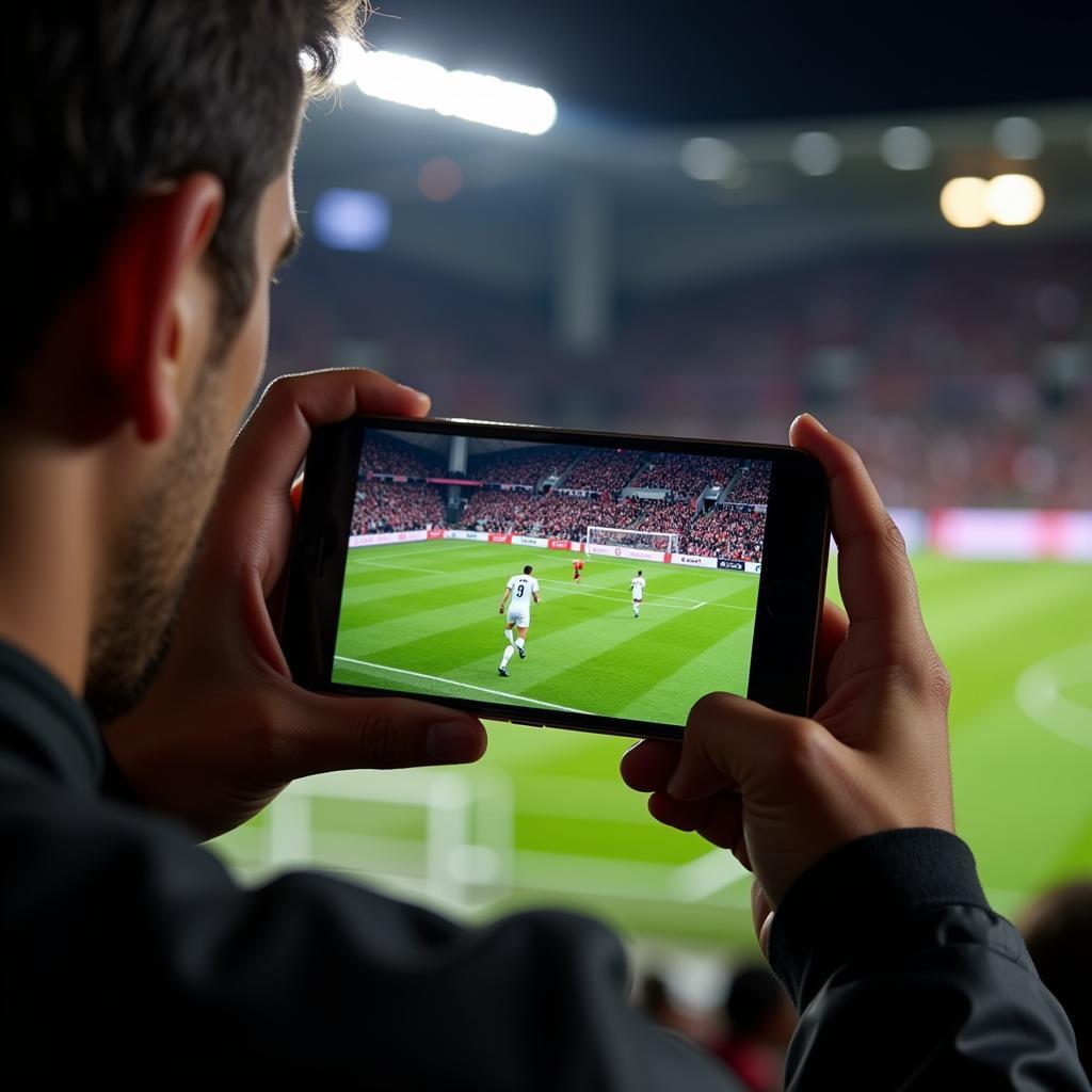 Live Football Streaming on iPhone