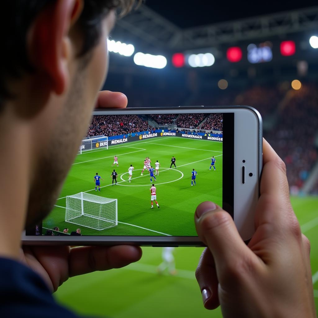 Live Football Streaming on Phone