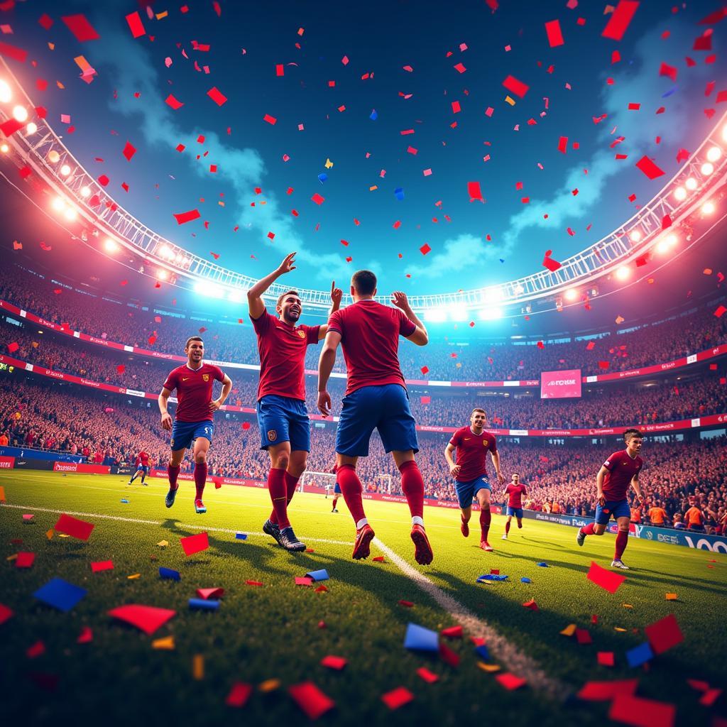 Goal Celebration Live Wallpaper for Android