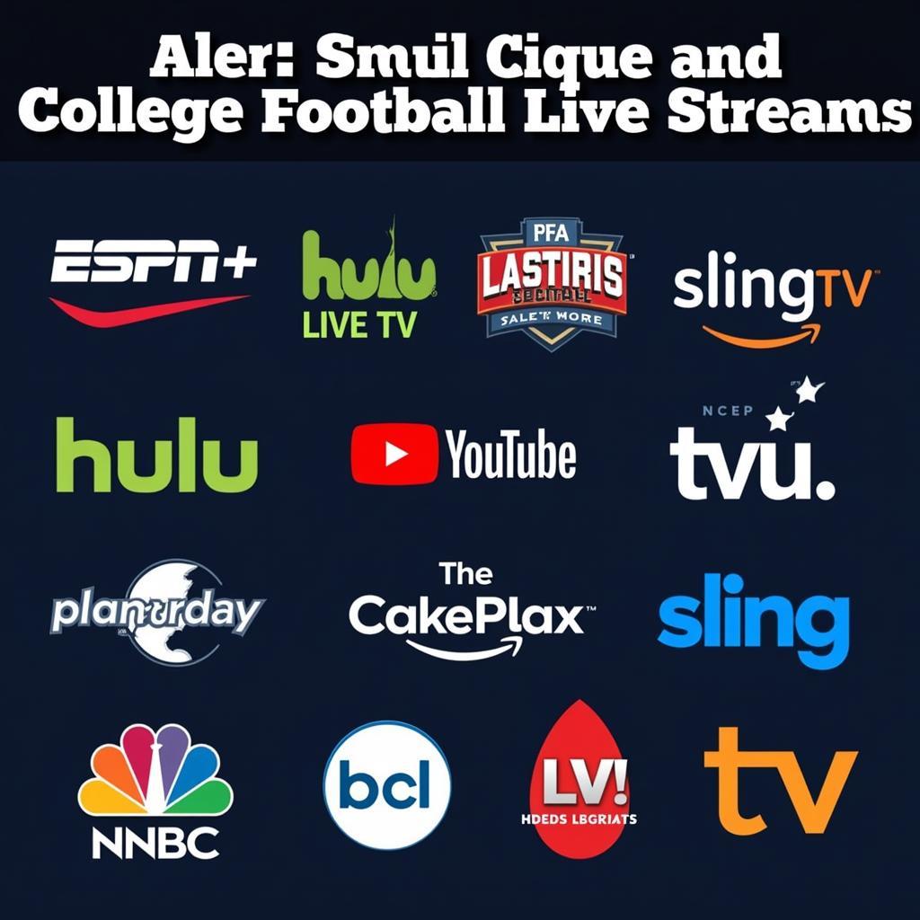 College Football Live Stream Options