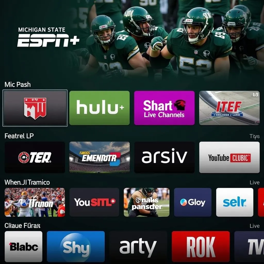 Live Streaming Michigan State Football