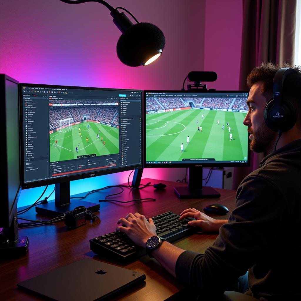 Football Manager 2020 Live Stream Setup