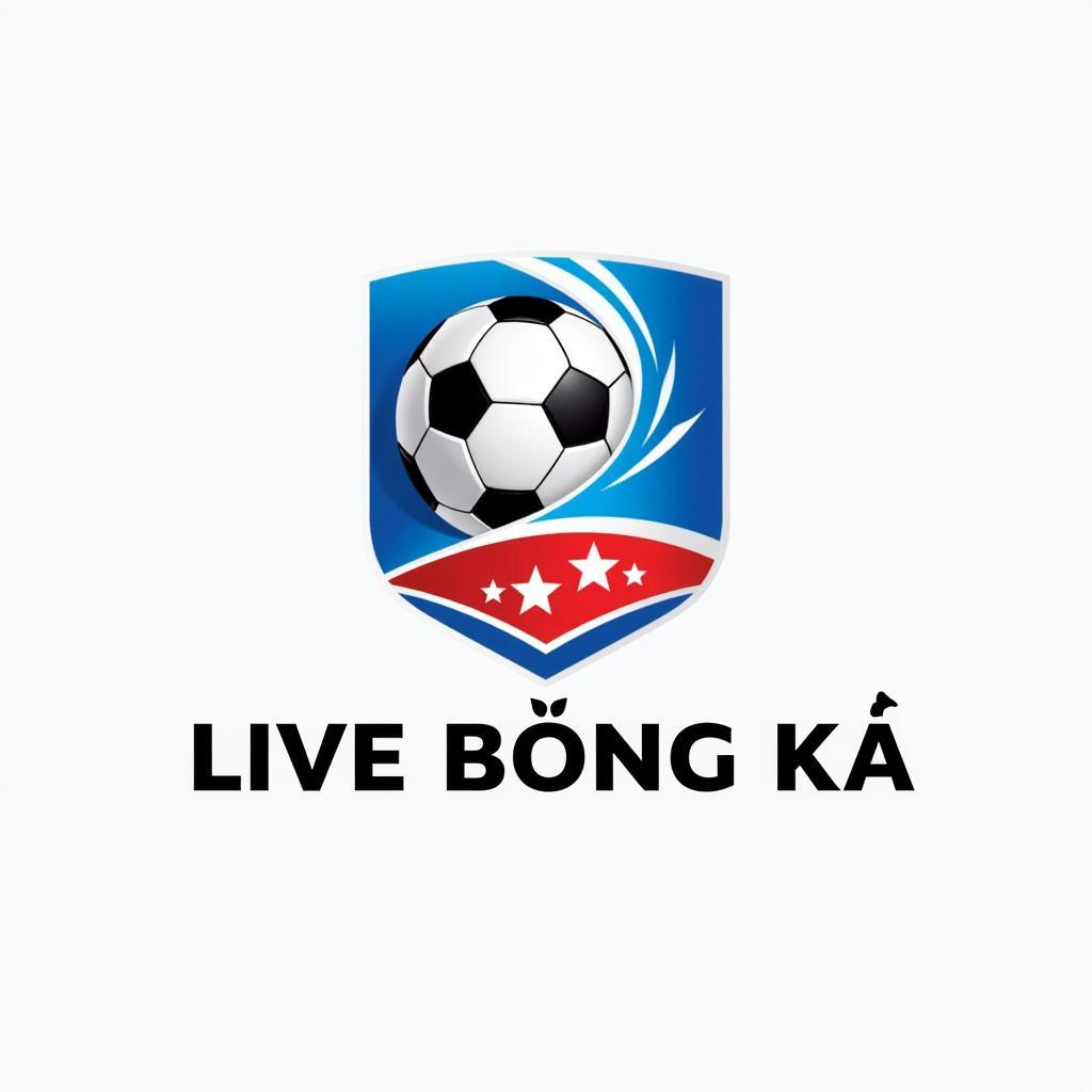 Logo Live Bóng Đá với hình ảnh quả bóng