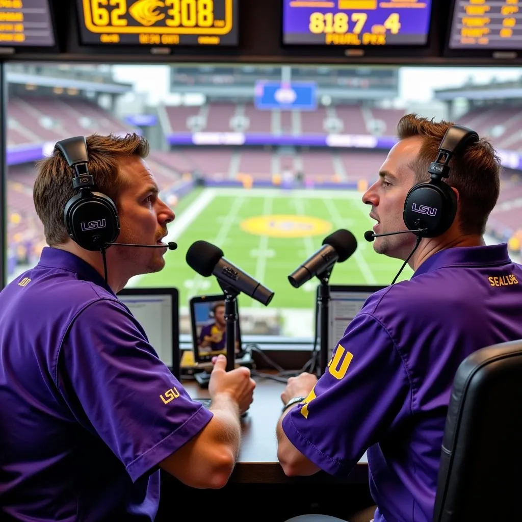 LSU Football Radio Broadcast