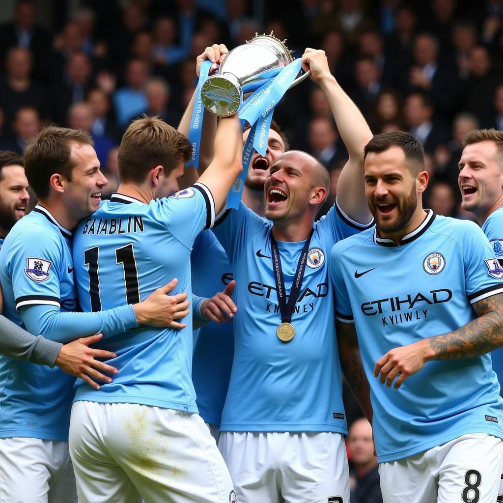 Manchester City Celebration 2014