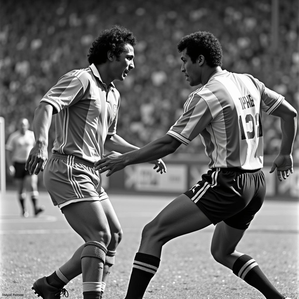 Maradona and Pele: An Iconic Duel