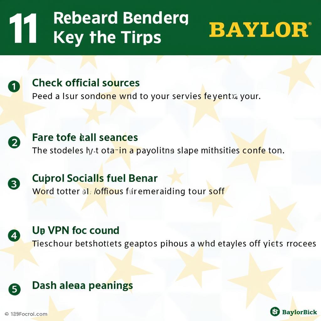 Tips for a Seamless Baylor Football Streaming Experience