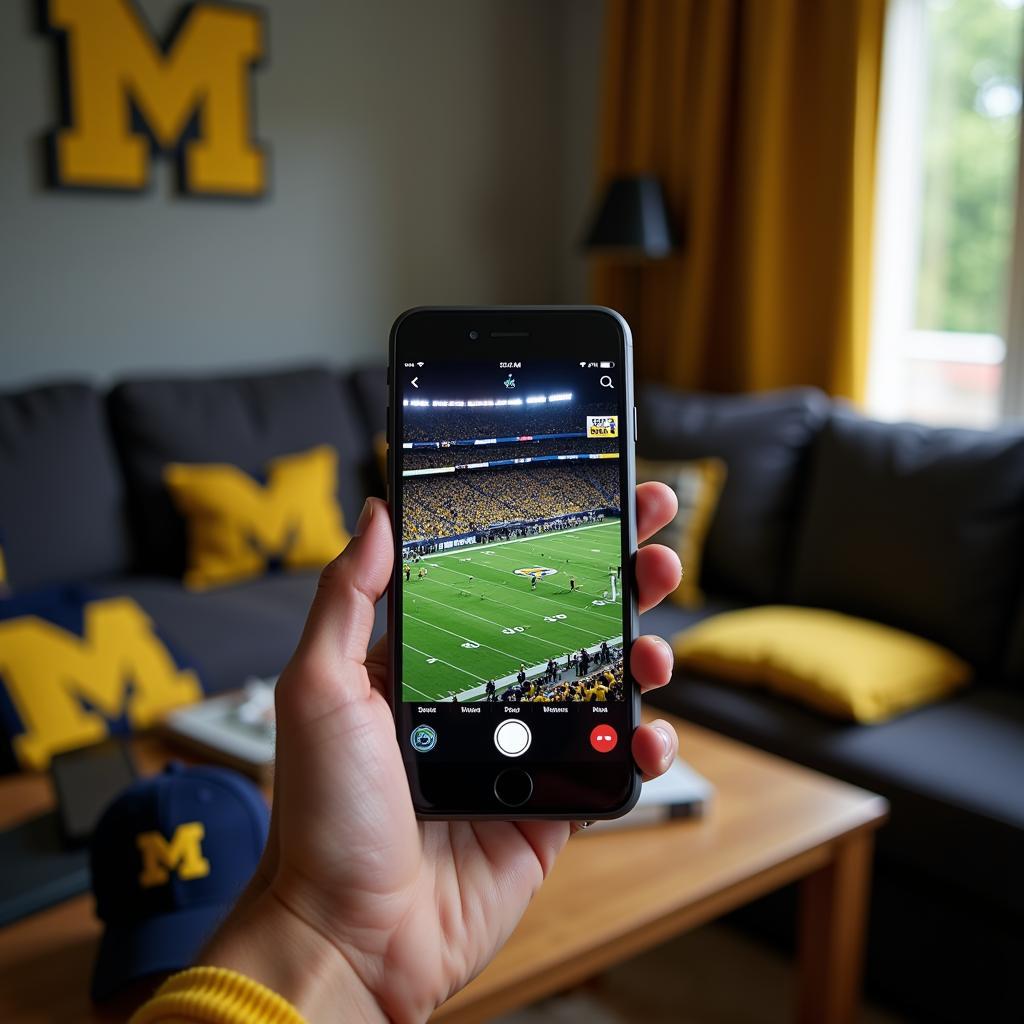 Michigan Football Fan Streaming