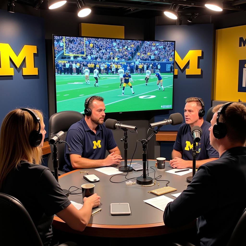 Michigan Football Radio Broadcast