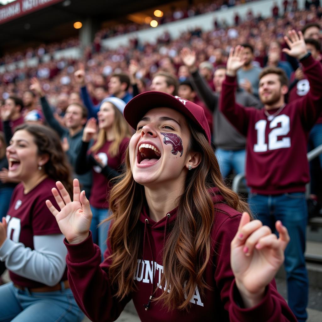 Montana Grizzlies Football Fans