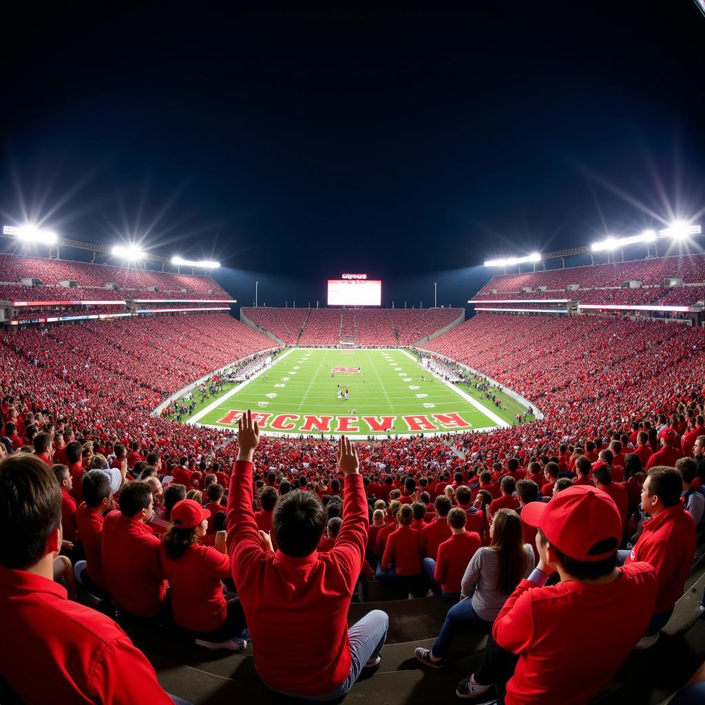 Nebraska Husker Football Fans