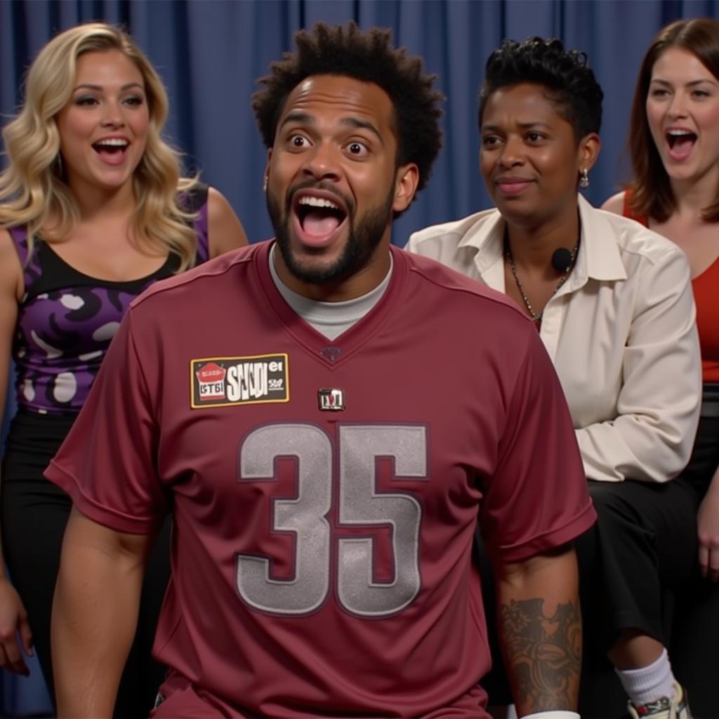 NFL Player in SNL Sketch