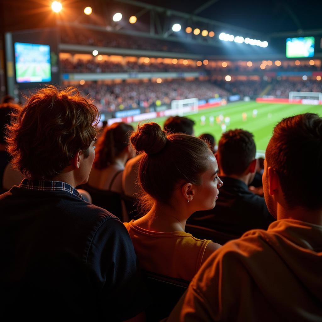 Fans Watching Football