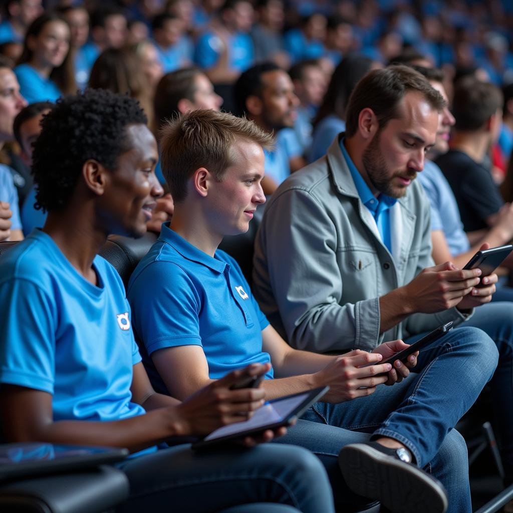 Fans watching Carolina Football Live Stream