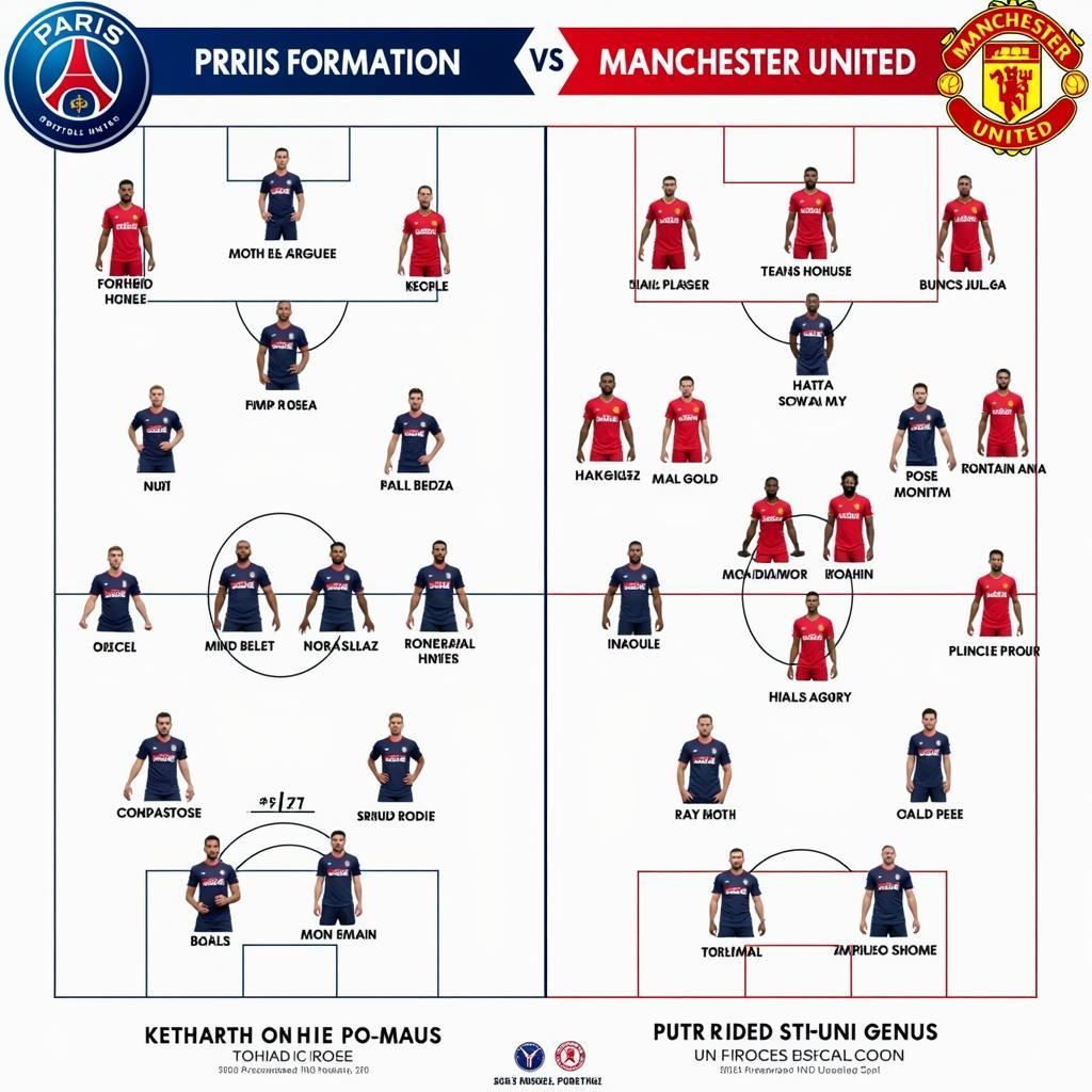 Nhận định chiến thuật PSG - Manchester United