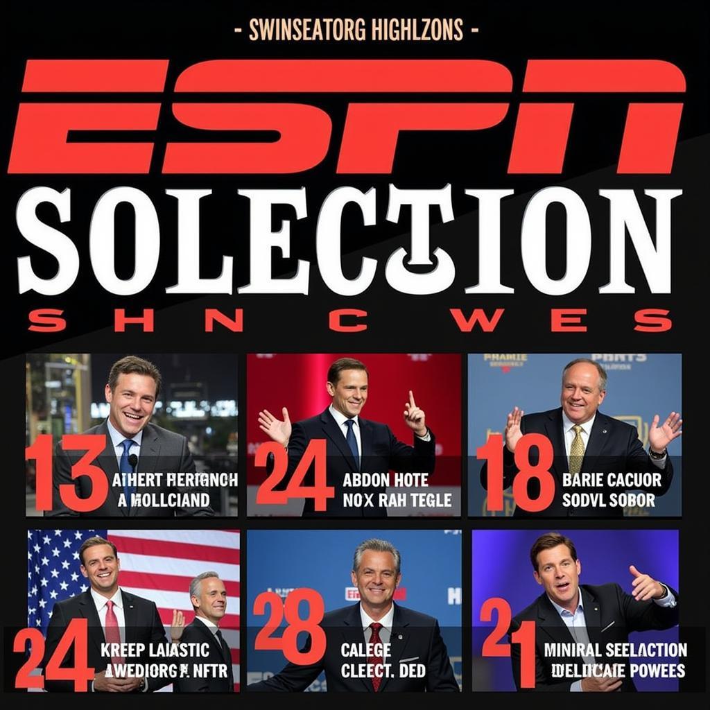 Những điểm nổi bật của ESPN College Football Selection Show Live