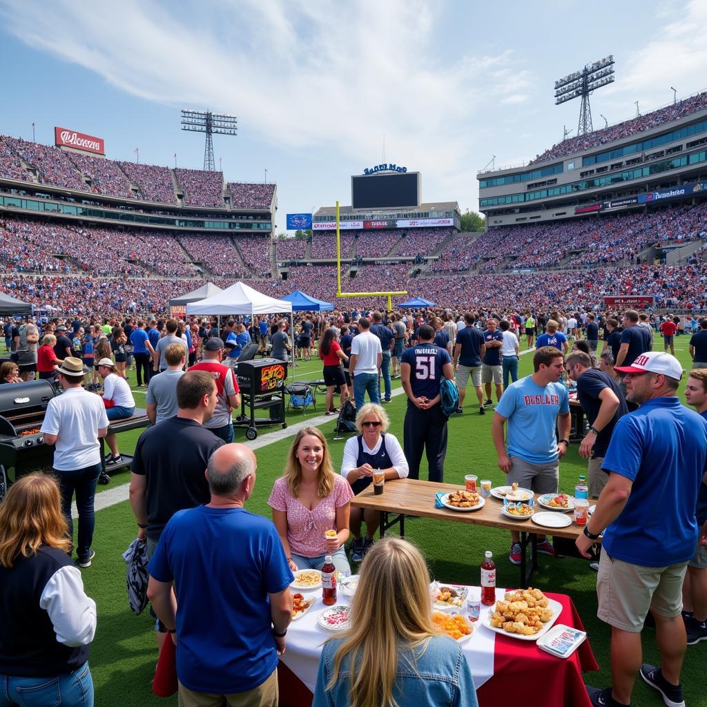 North Carolina Football Tailgate Party