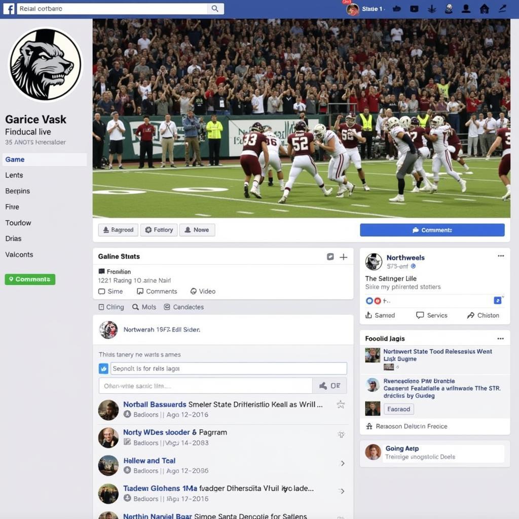 Northwest Missouri State football live stream on Facebook