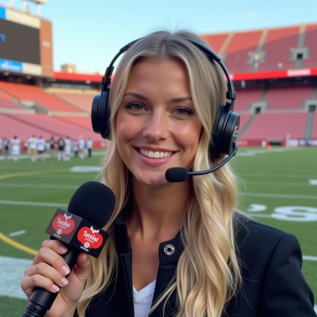 College Football Female Host