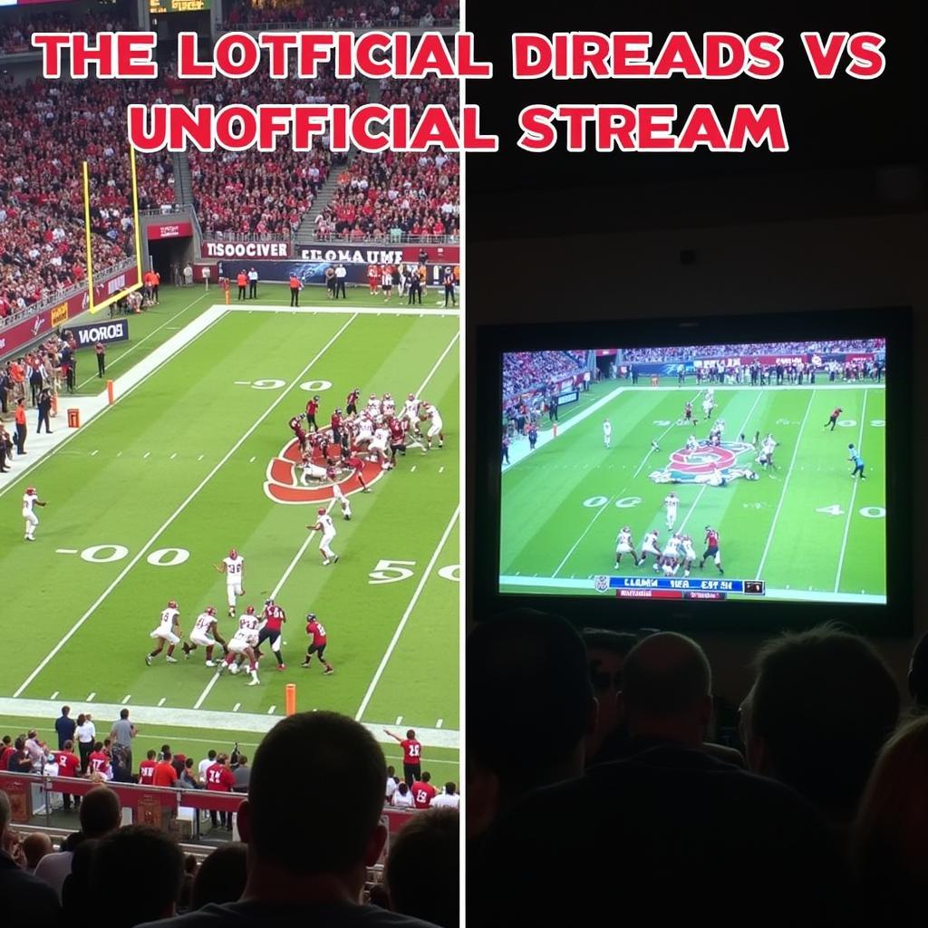 Official vs. Unofficial Badgers Streams