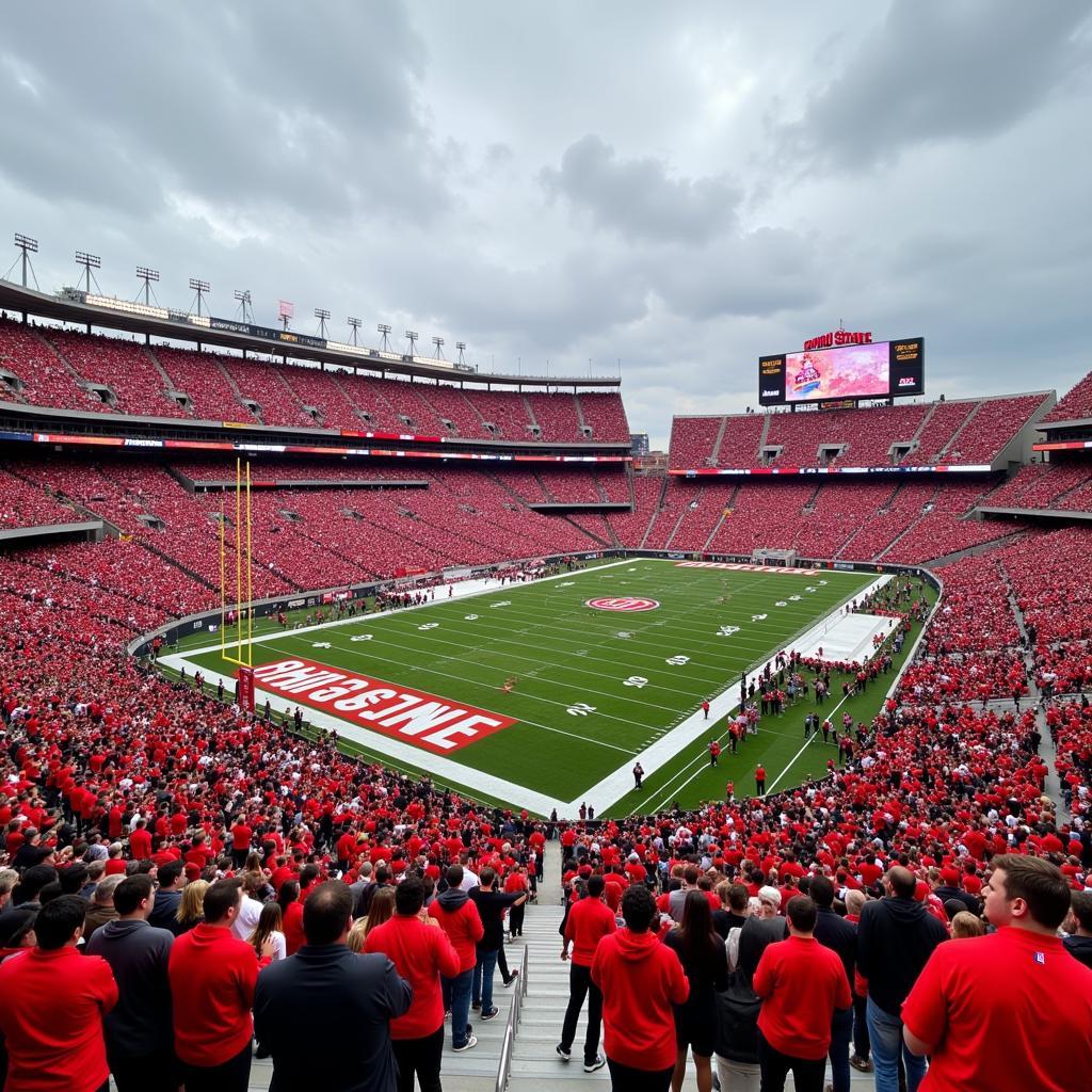 Ohio State Buckeyes trên sân nhà