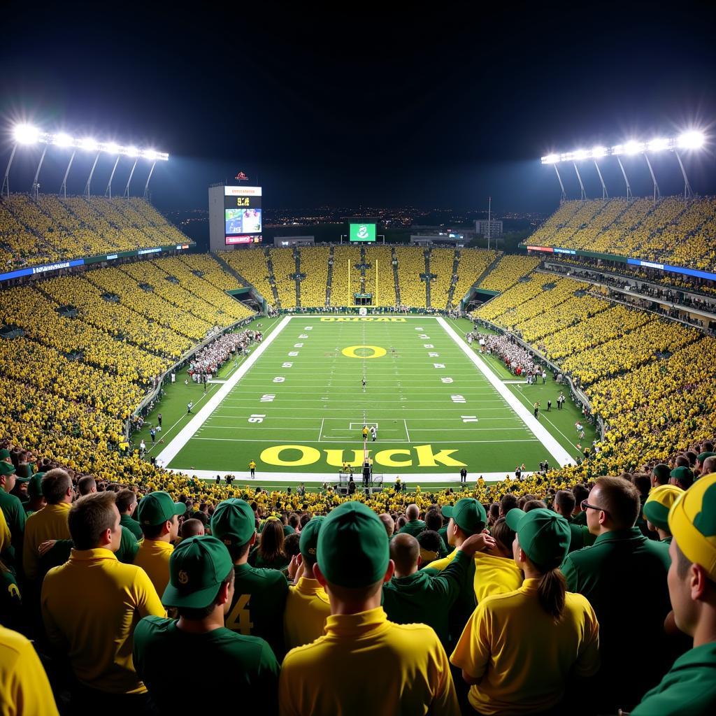 Oregon Ducks Football Game