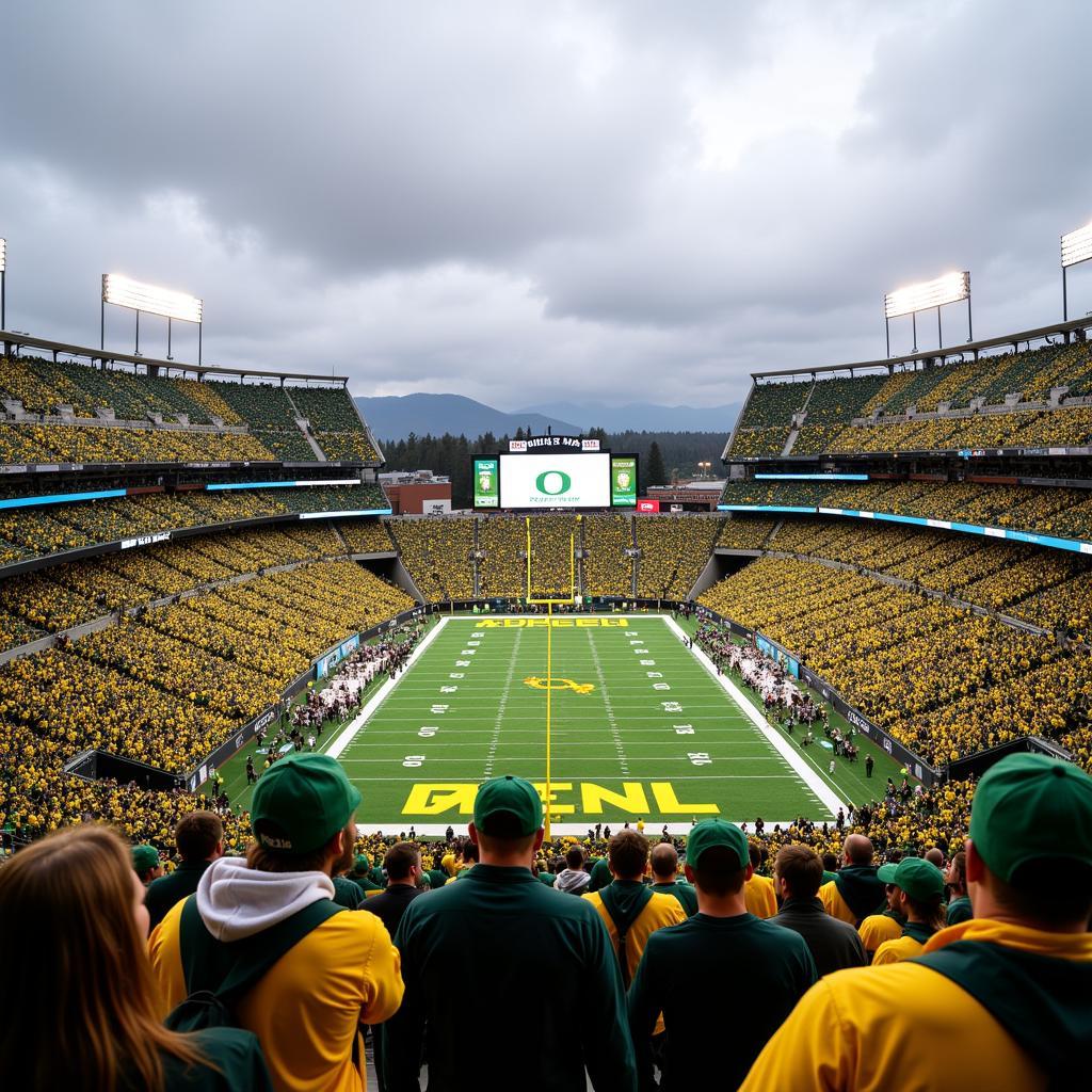 Oregon Ducks vs. Oregon State Beavers 2016 Civil War Game