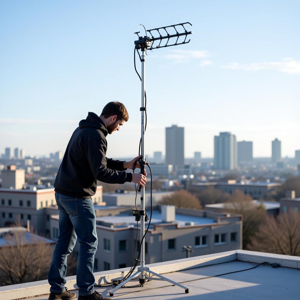 Over-the-Air Antenna for Live Football