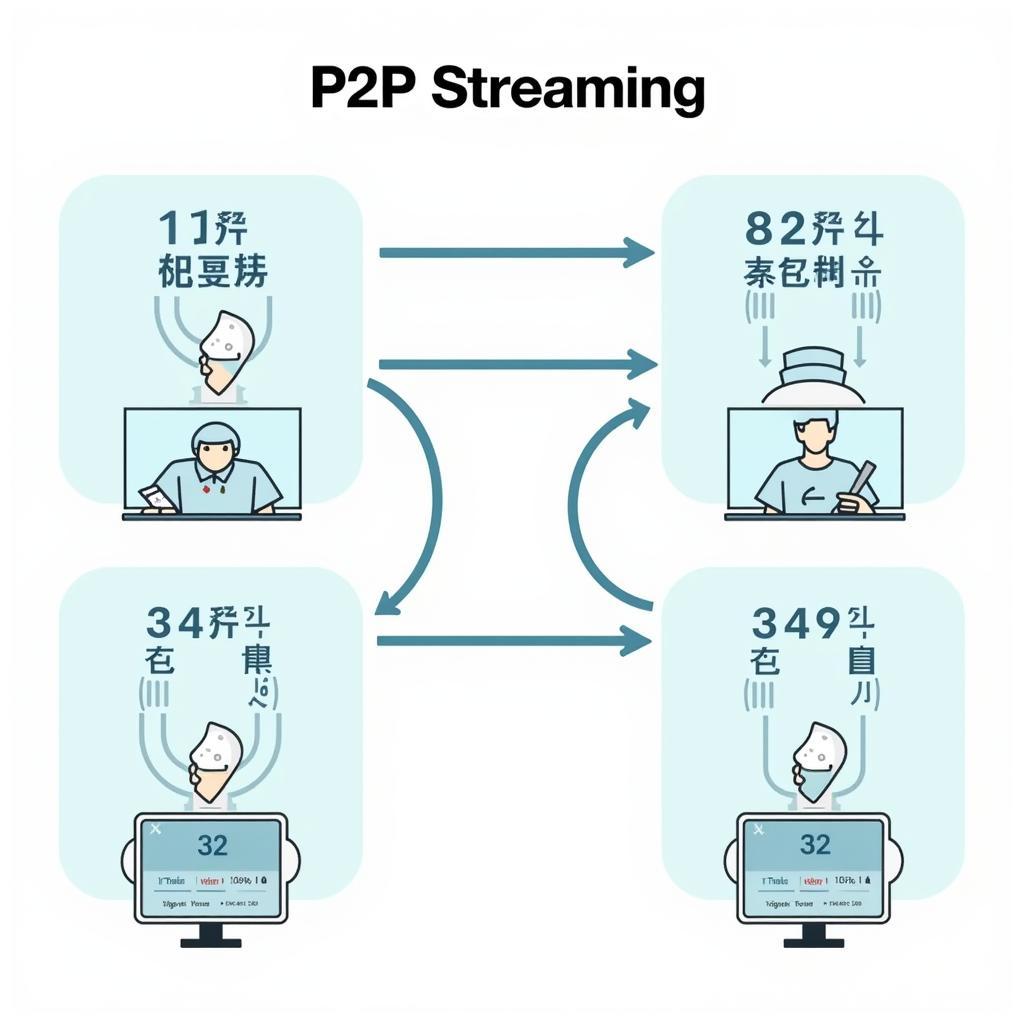 How P2P streaming works