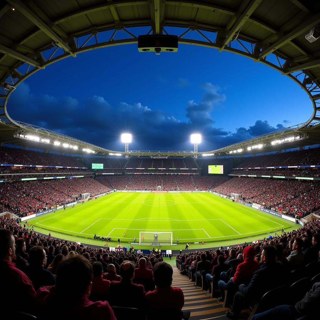 Perth Stadium Football Match