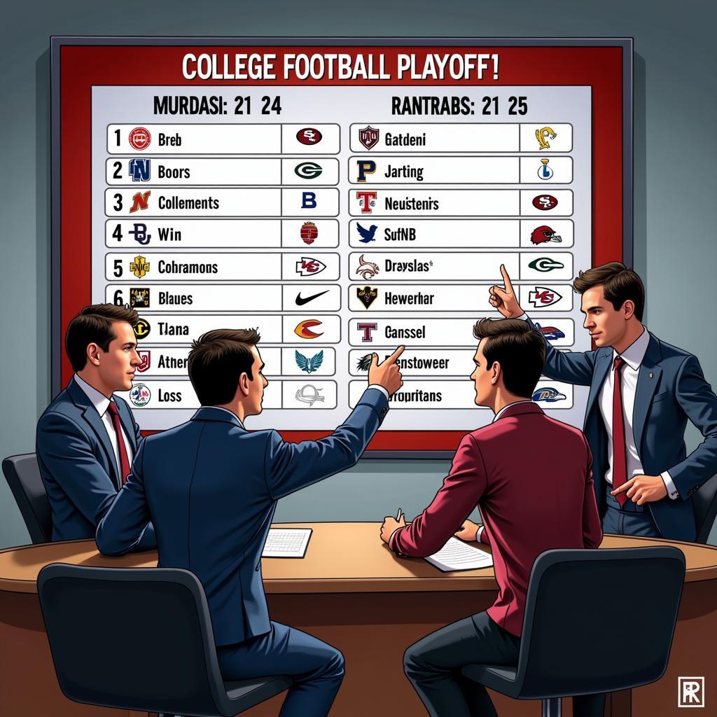 College Football Playoff Rankings Debate