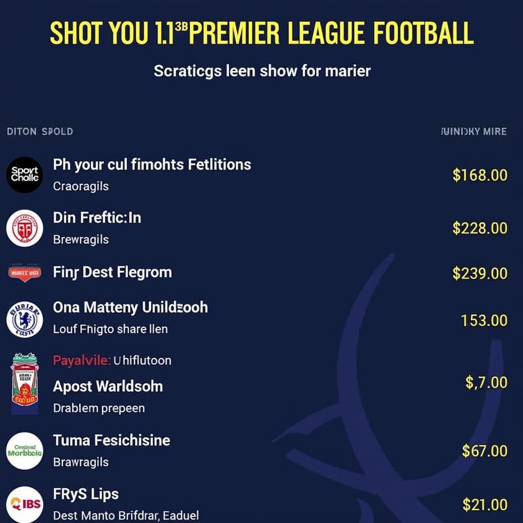 Best Premier League Streaming Platforms