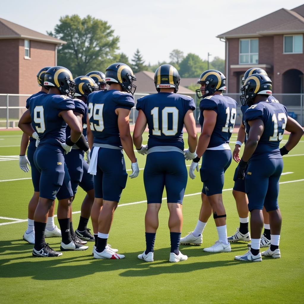 Arabia Mountain Rams Practice