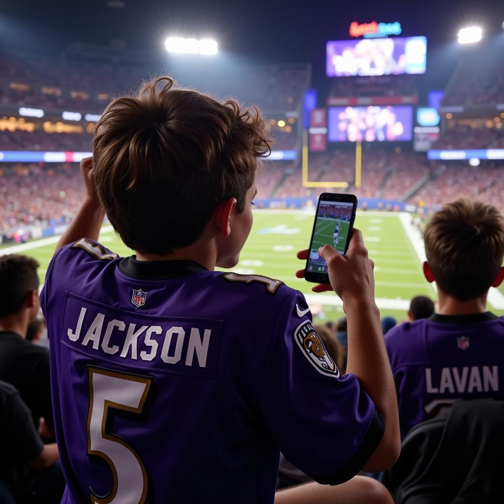 Ravens Fan Streaming Game