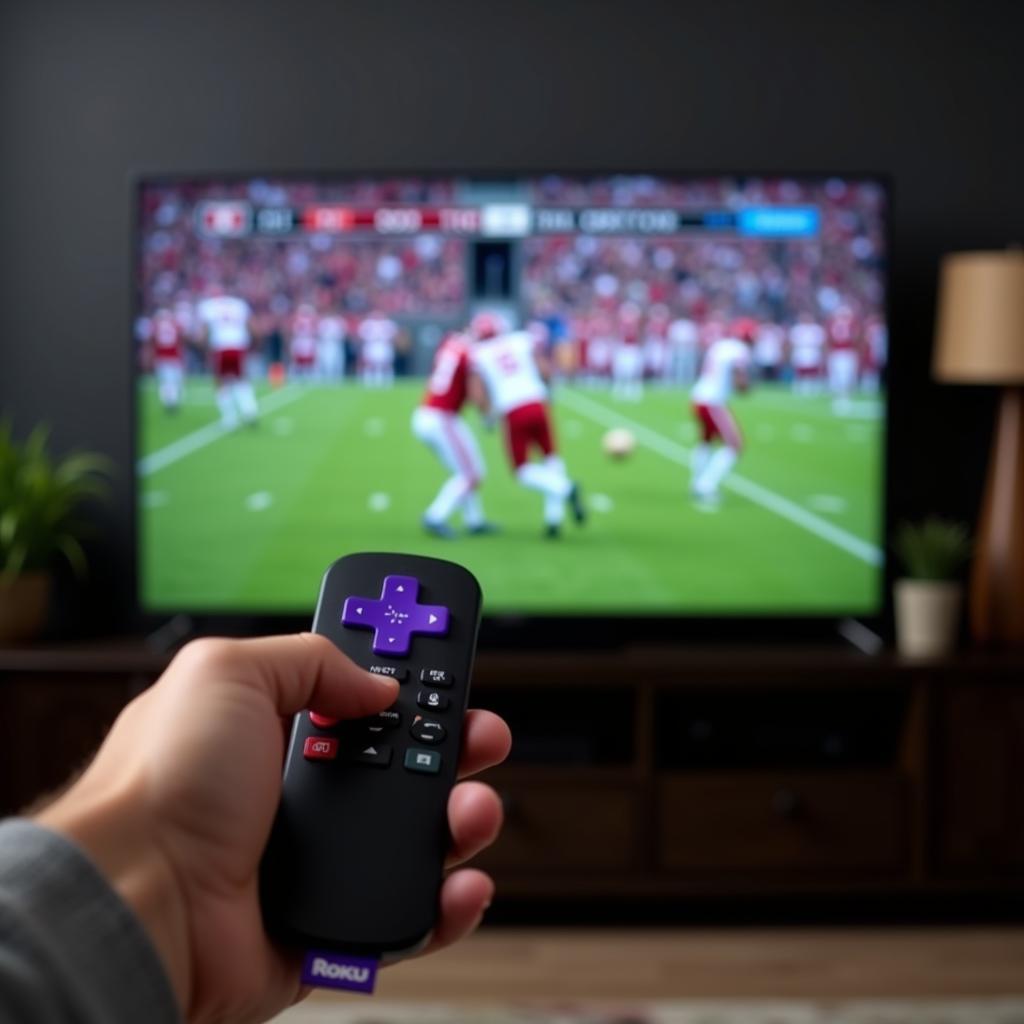 Watching Football on Roku