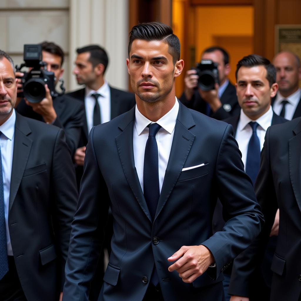 Cristiano Ronaldo court appearance