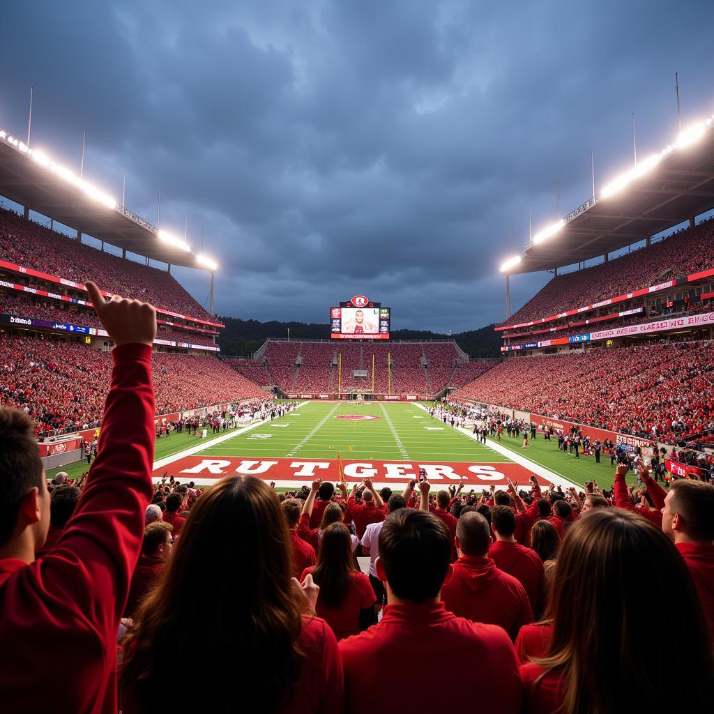 Rutgers Football Gameday Atmosphere